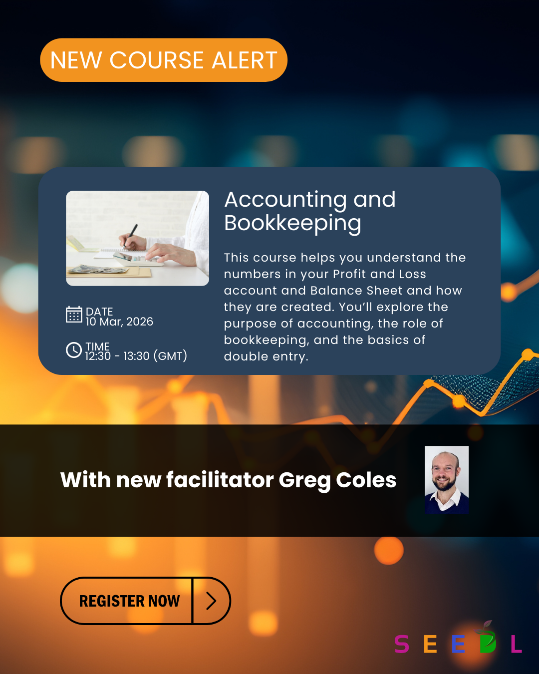 New Course Alert: Accounting and Bookkeeping - What's New - SEEDL